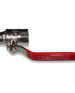 Ball valve 3/4" m/fm brs NP16 SST-lever